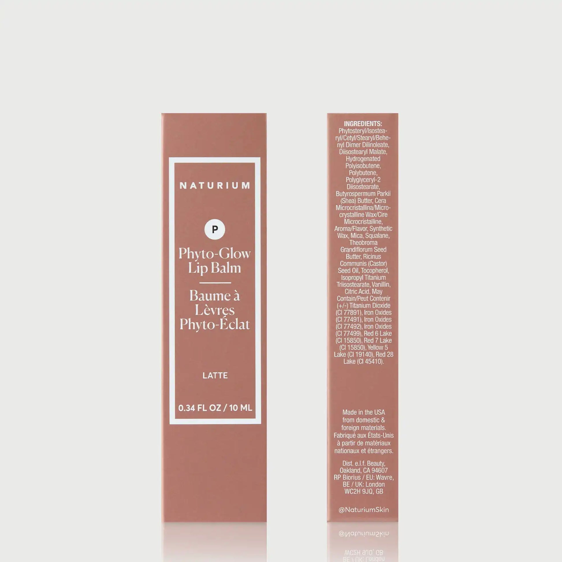 phyto-glow-lip-balm-latte-b8 NATR-60110_PhytoGlow_Latte_UC_frontback-bonebkgd.webp