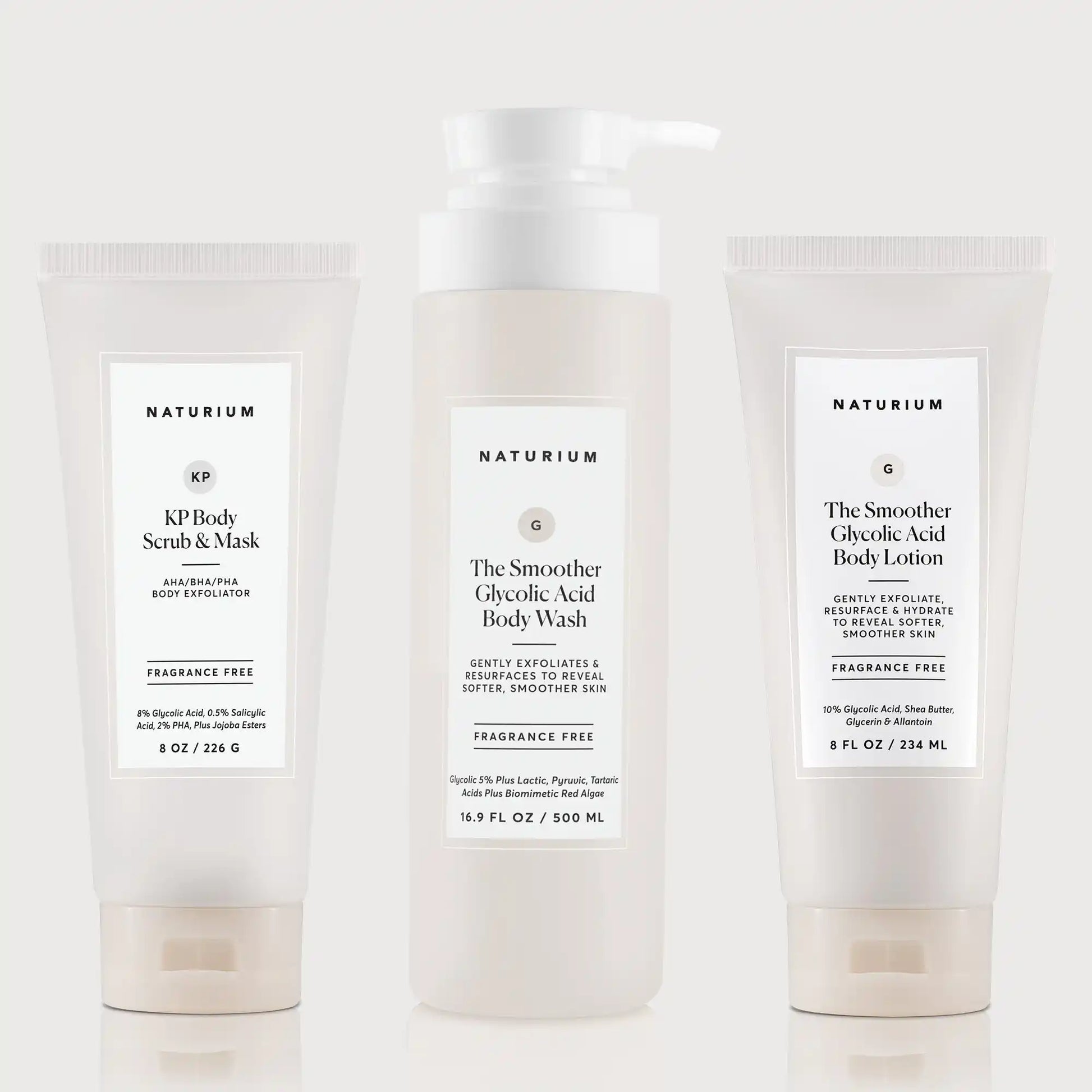 the-glycolic-acid-body-bundle-d2 NATR_KPScrub_SmootherBodyWash_SmootherLotion_Bundle_ecomm.webp